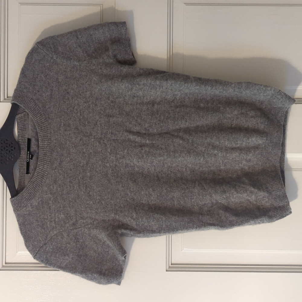 Cashmere short sleeve top